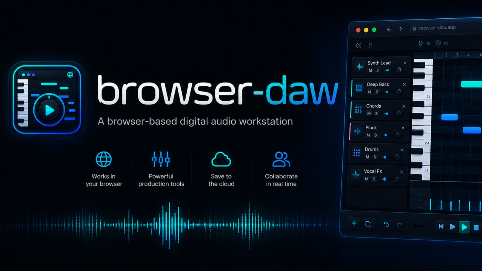 browser-daw screenshot 1