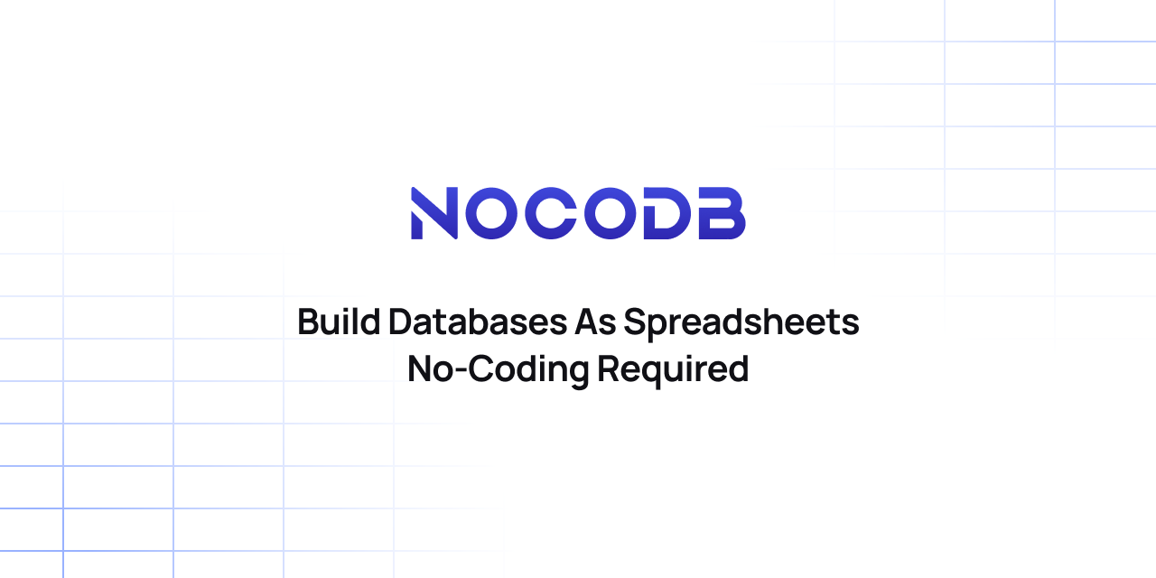 Nocodb screenshot 1