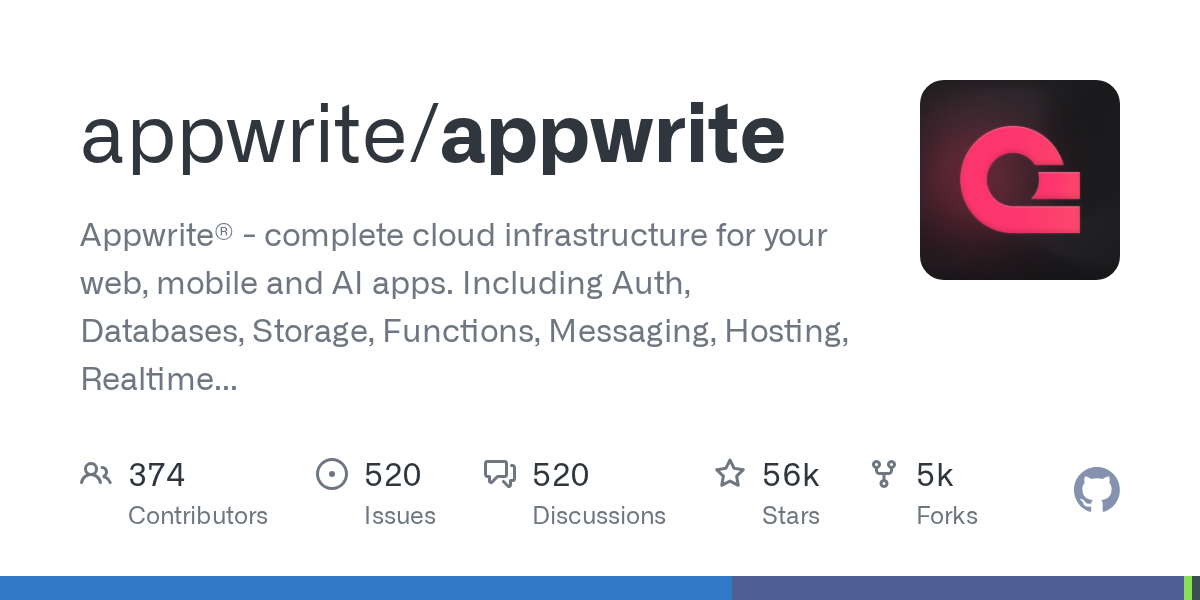 Appwrite screenshot 1