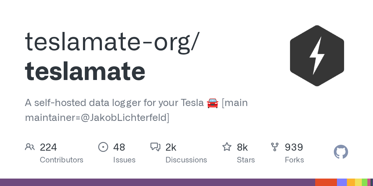 Teslamate screenshot 1