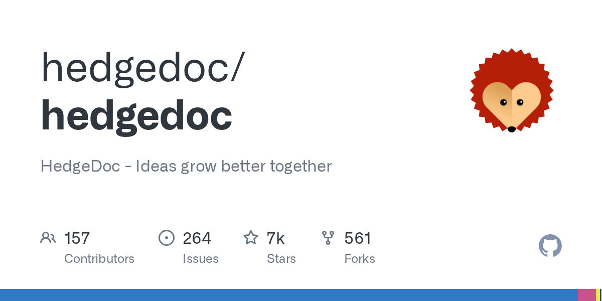 Hedgedoc screenshot 1