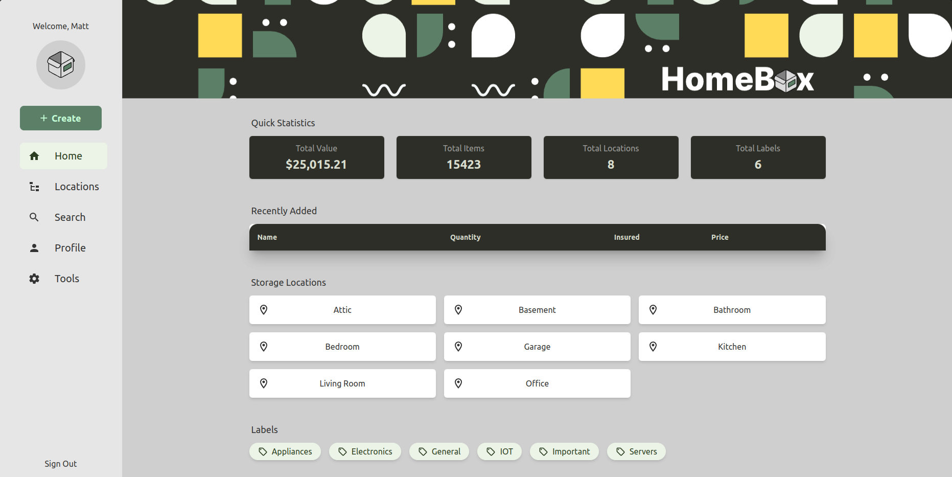 Homebox-sysadminsmedia screenshot 1