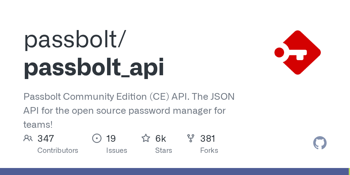 Passbolt screenshot 1