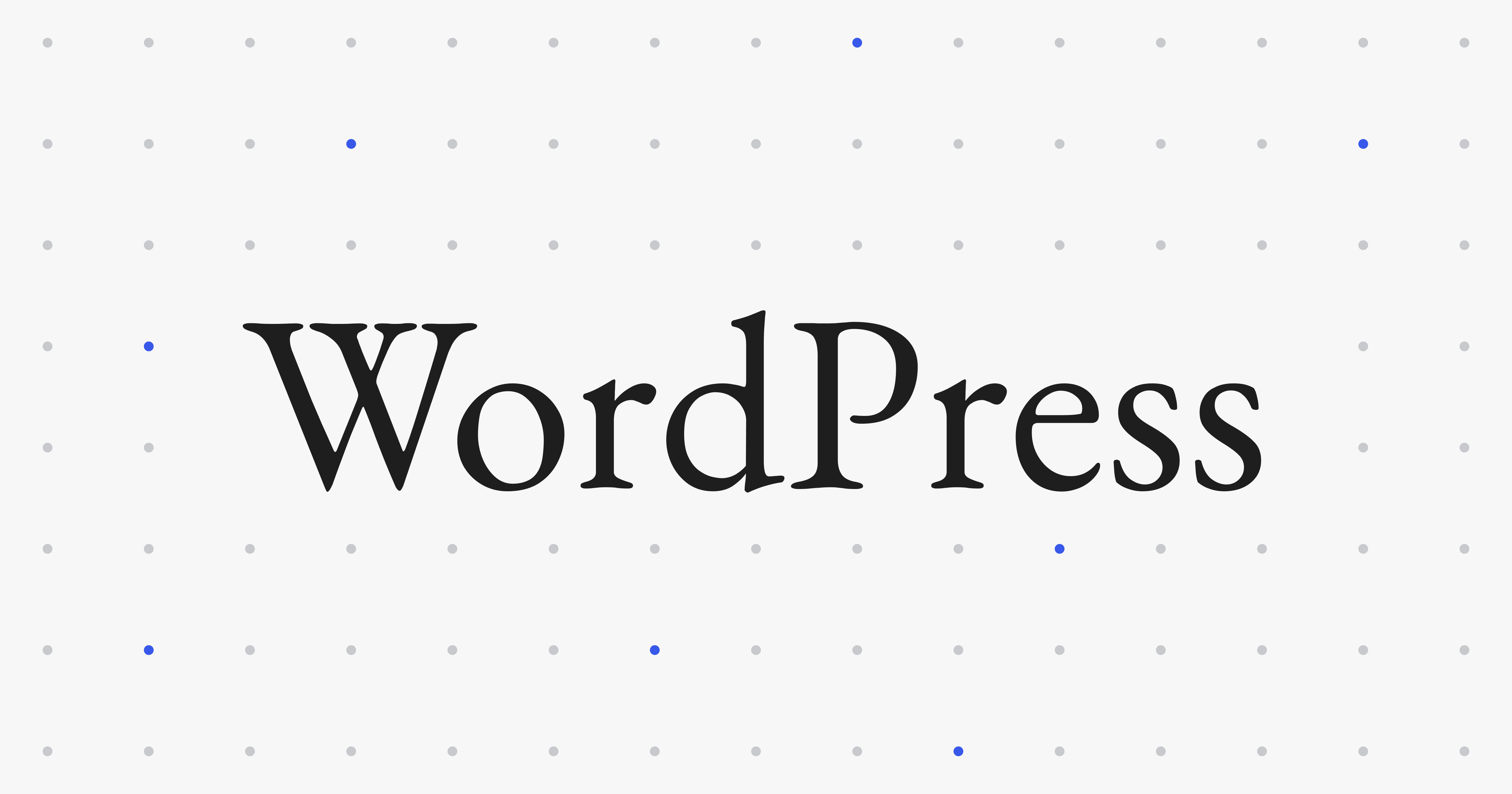 Wordpress screenshot 1